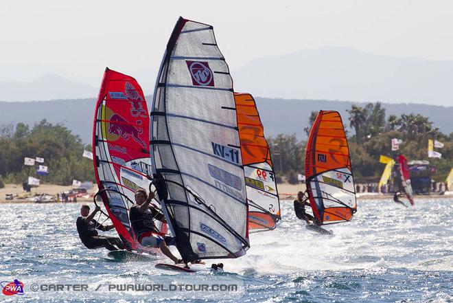 Losers final action - 2013 PWA Catalunya World Cup ©  John Carter / PWA http://www.pwaworldtour.com